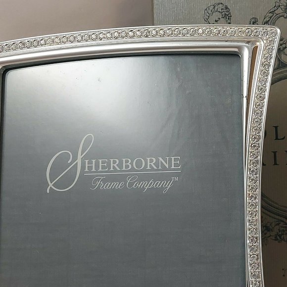 Stunning Sherborne 5" x 7" Genuine Crystal Rhinestones Photo Frame New - Picture 9 of 10